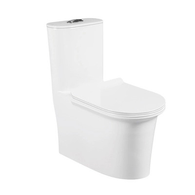 Retrete de una pieza de Siphonic de la operación automática con diseño del ahorro del agua 4/6L