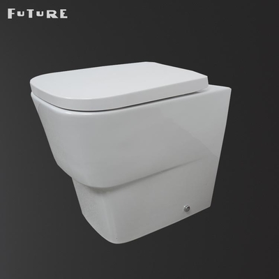 Retrete inteligente elegante rasante dual de 3L 6L de nuevo a estilo de cerámica de la pared