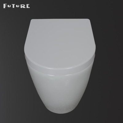 Baldeo que limpia el pequeño retrete del estándar con un chorro de agua ideal inteligente elegante del retrete 360m m