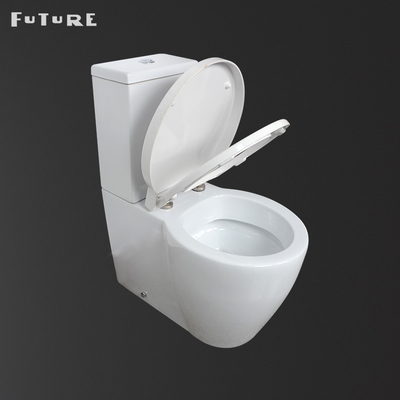 CE dual juntado cercano blanco del retrete rasante ISO900 del armario de agua 3L 6L