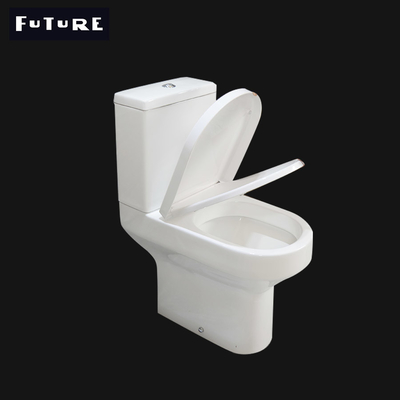 Wc sin rebordes elegante Pan Ideal Standard Compact Toilet 415m m alto Seat