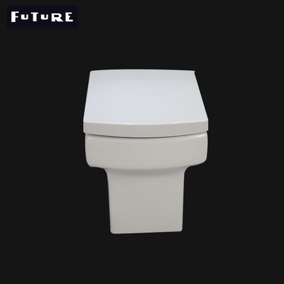 Anchura sin rebordes del Wc 360m m del cuadrado del estándar ideal inteligente elegante futuro del retrete