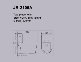 El UPC certificó Siphonic que el mudo de una pieza del armario de agua estabiliza Watercloset filipino