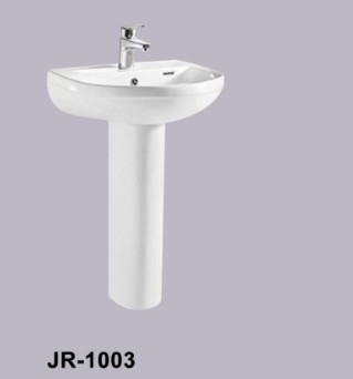 Fregadero libre moderno blanco 555*443*845M M del pedestal ISO9001